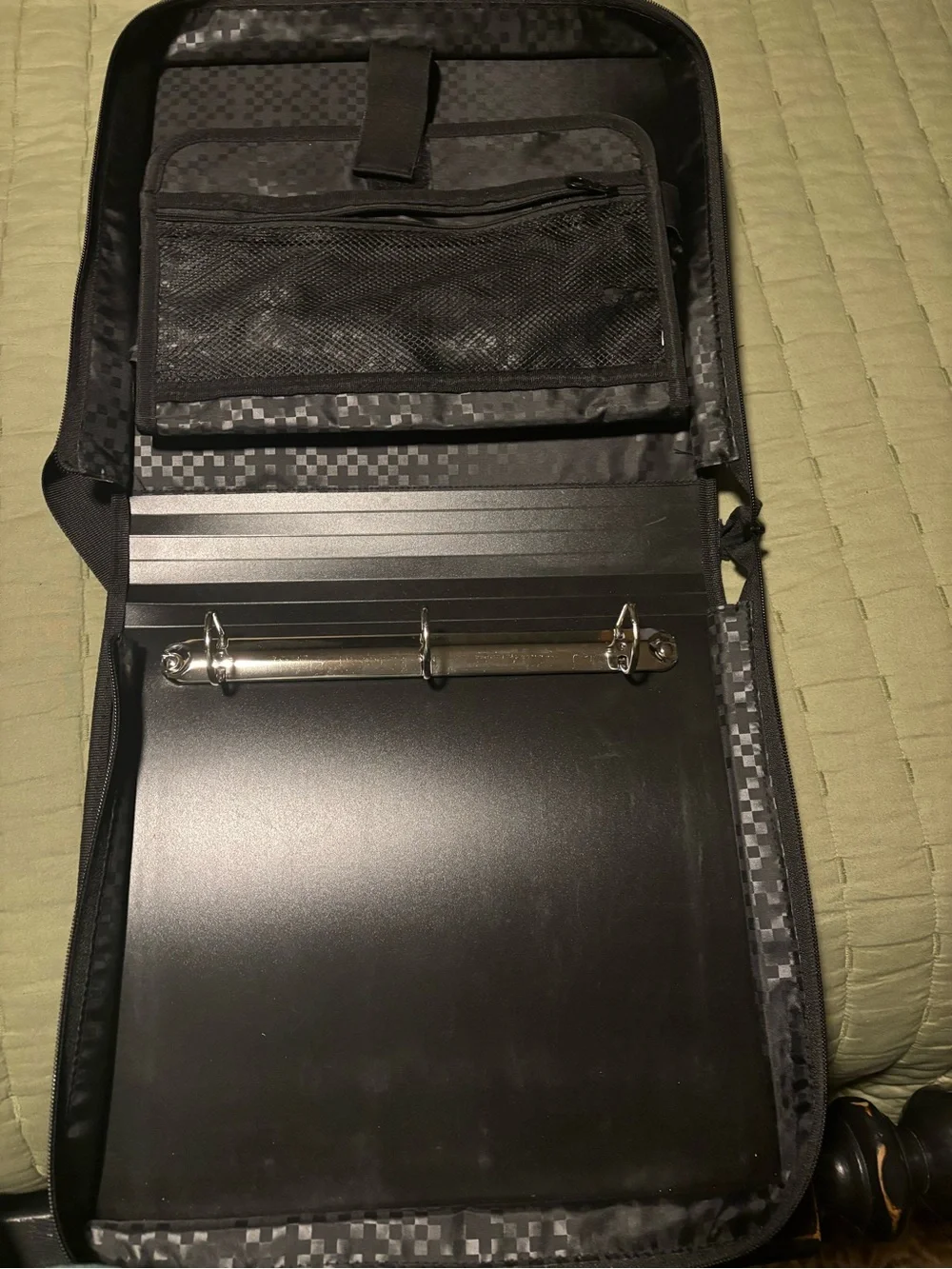 Black Polka Dot Laptop/trapper keeper